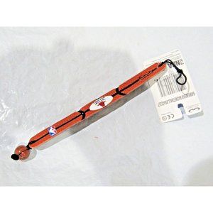 NBA Chicago Bulls Basketball Brown w/Black Stripes Bracelet by GameWear